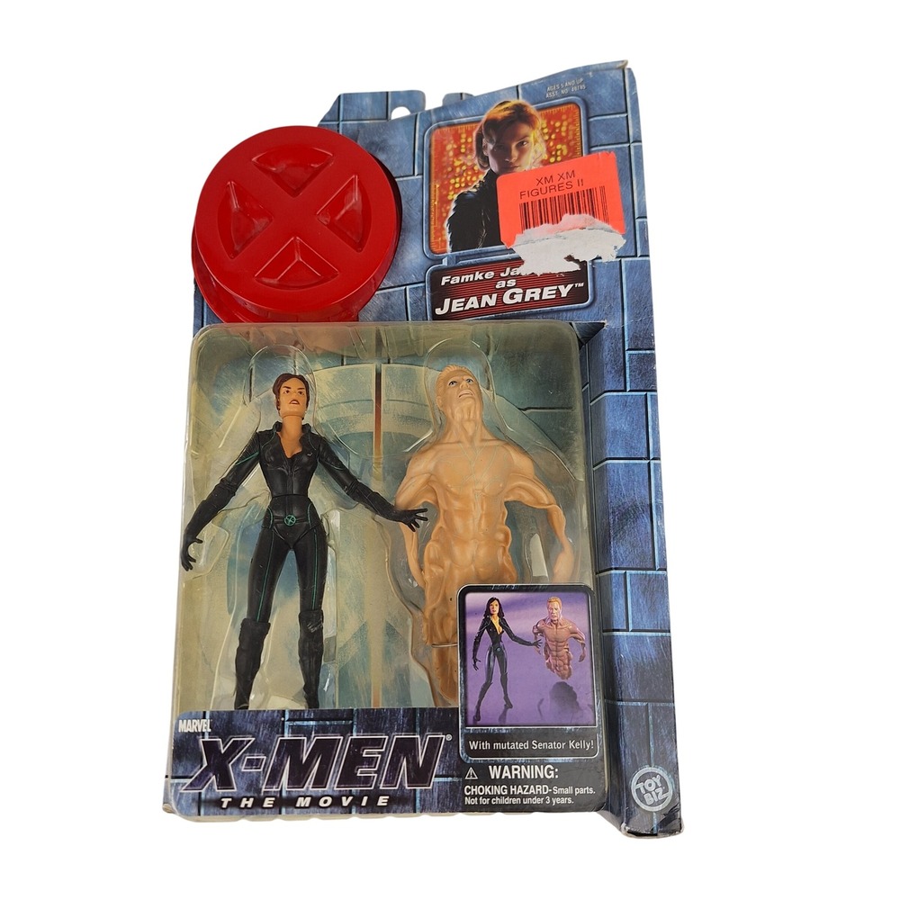 Toy Biz X-Men The Movie Jean Grey Action Figure with Mutated Senator Kelly 49749